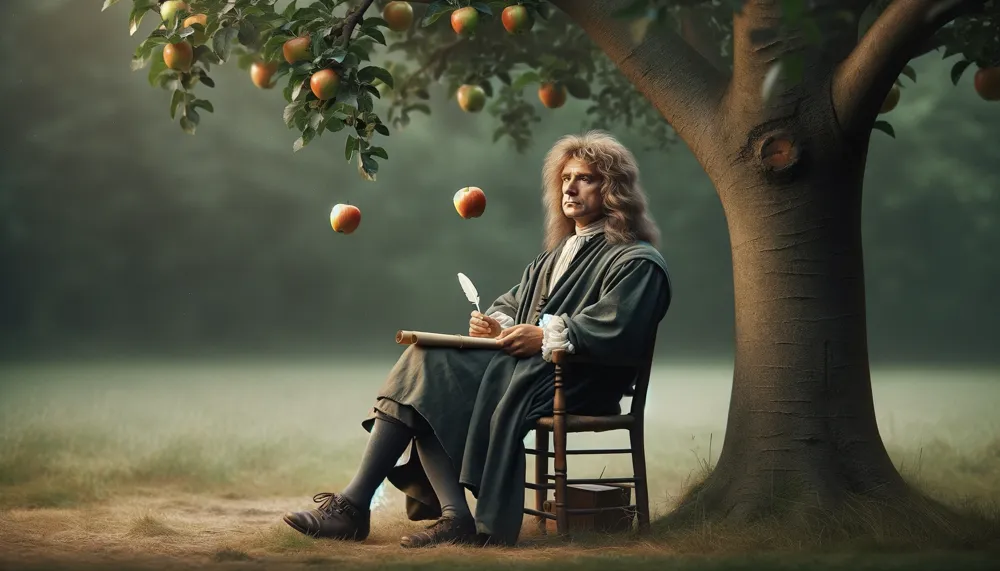 Vad gjorde Isaac Newton?